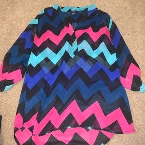 Dressy quarter sleeve shirt